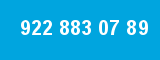 922 883 07 89 922 883 07 89